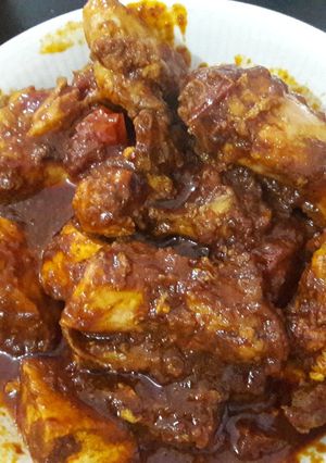 Foto resep Ayam plus tahu Bumbu Bali