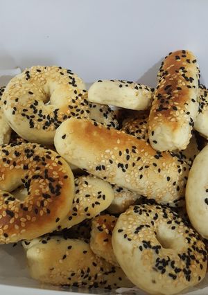 صورة لوصفة الكعك بالسمسم
