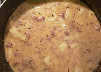 How to Recipe Yummy Cheeseburger soup