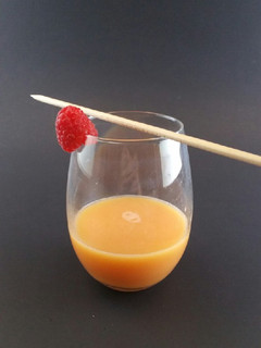 A picture of The BEST morning juice mix.