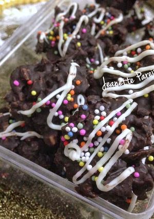 Foto resep Chocolate Corn Flakes (NO BAKE)
