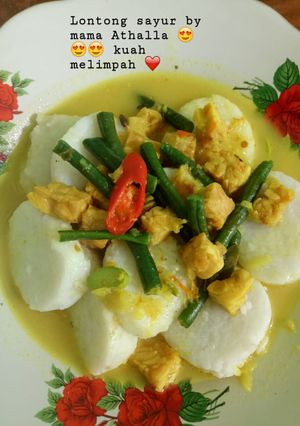 Foto resep Lontong sayur
