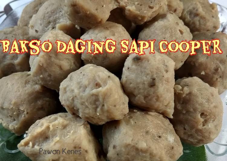 Bakso daging sapi cooper