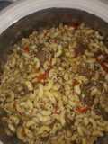 Stir-fried macaroni