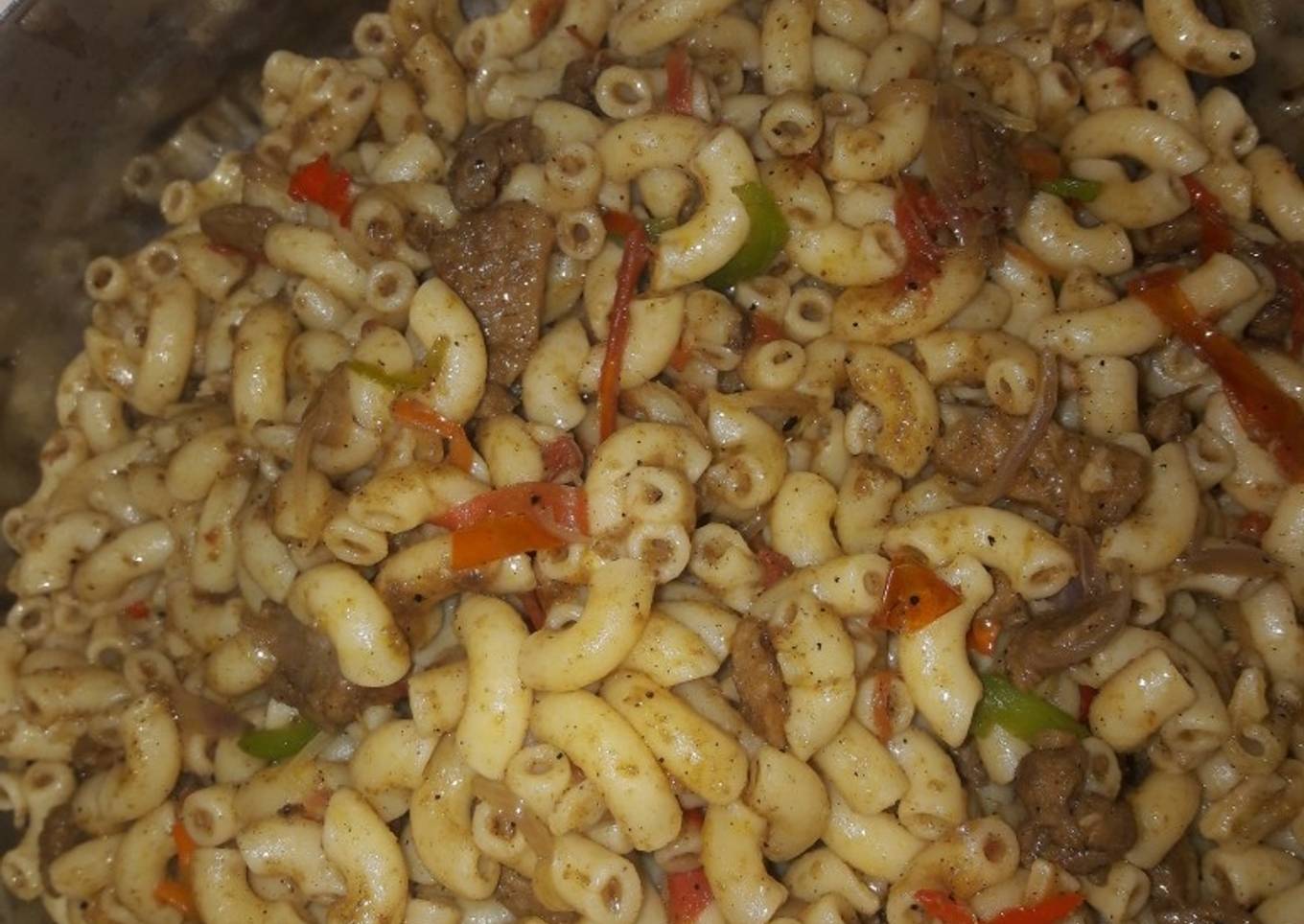Recipe of Perfect Stir-fried macaroni