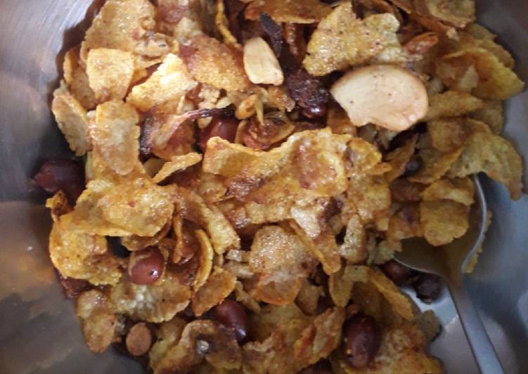 Recipe of Ultimate Cornflakes chidva