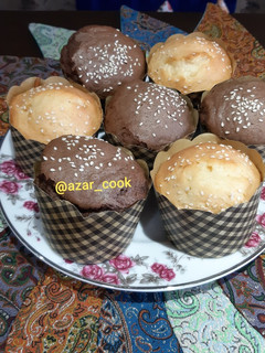 عکسی از دستور کیک مافین