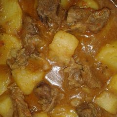 A picture of Simple Beef Stew with Potatoes.