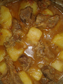 A picture of Simple Beef Stew with Potatoes.
