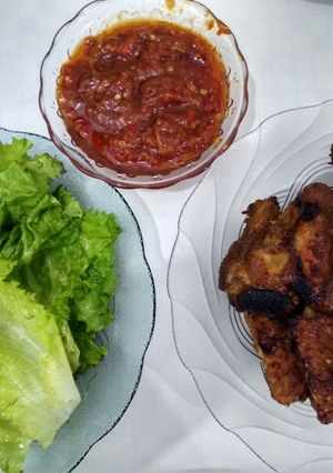 Foto resep Ayam tempe bakar teflon