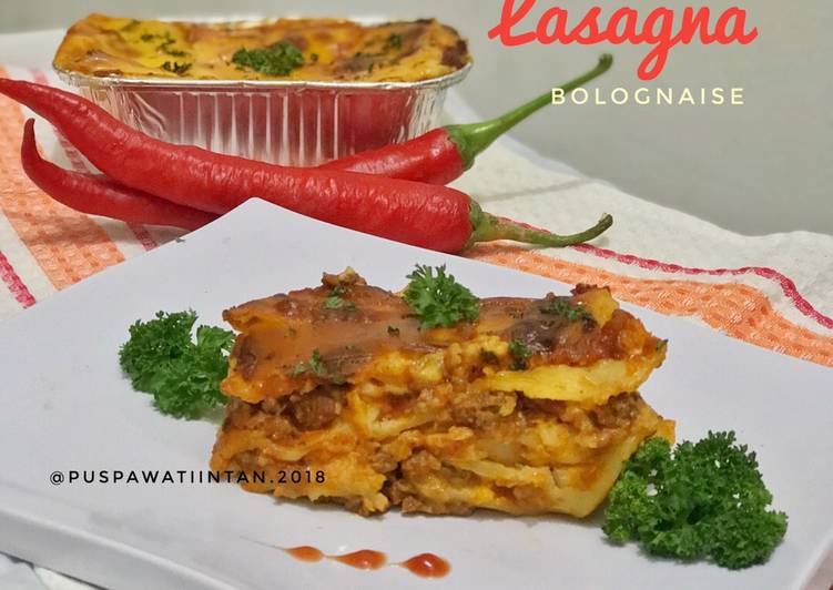 Resep: EnakLasagna Bolognaise