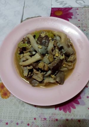 รูปของ ผัดเห็ดนางฟ้า