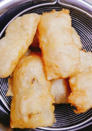Hình của món Bánh sầu riêng.