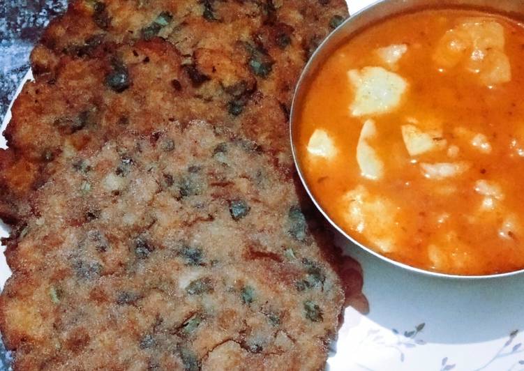 Kuttu aata poori and aalloo sabzi