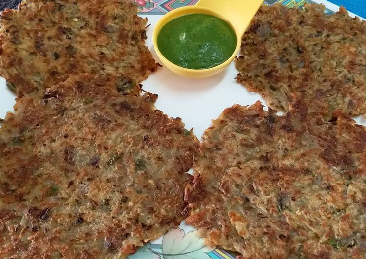 Recipe of Ultimate Potato Pancakes (Aloo Cheela)