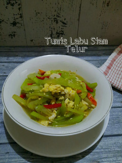 Foto resep Tumis Labu Siam Telur