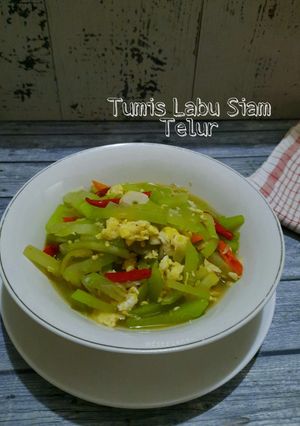 Foto resep Tumis Labu Siam Telur
