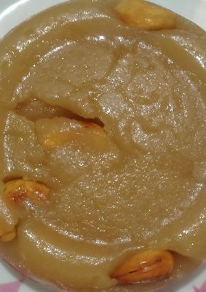 A picture of Wheat Halwa.