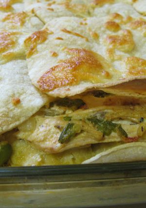A picture of King Ranch Chicken.