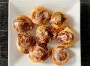 A picture of cinnamon puff pastry