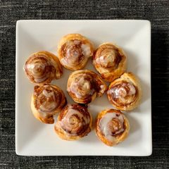 A picture of Puff Pastry Cinnamon Rolls.