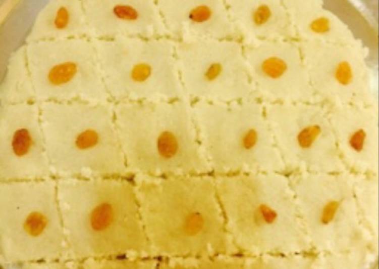 Steps to Prepare Speedy Milk powder coconut burfi