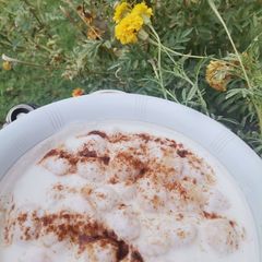 A picture of Dahi phulki.