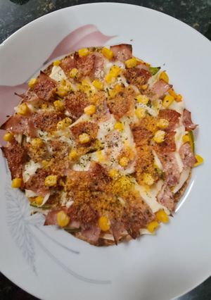 Una foto de 90. Mini Pizza de Batata y Pepperoni