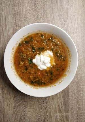 A picture of Cardamom Lentil Soup.