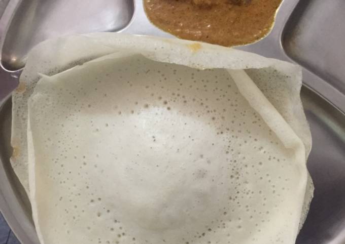 Steps to Make Award-winning Appam with mutton leg curry(ATTUKAL PAYA)