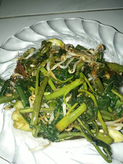 Foto resep Rujak kangkung sambal asem