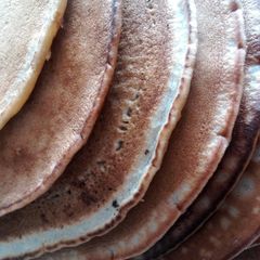 A picture of Cocoa pancakes.