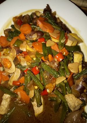Foto resep Oseng jantung ayam sayur