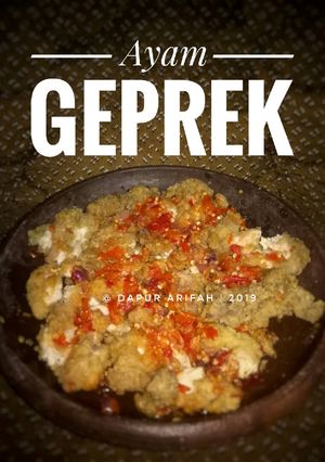 Foto resep Ayam Geprek