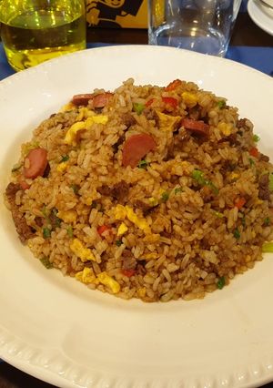 Una foto de Arroz chaufa (de cerdo)