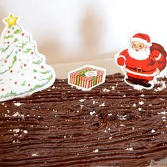 A picture of Yule Log.