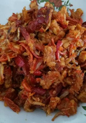 Foto resep Kering Tempe Teri Balado