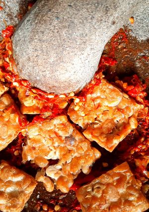 Foto resep 9. Tempe Penyet Sambal