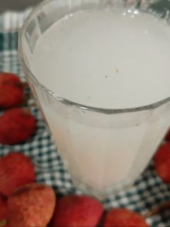 लीची का जूस (litchi ka juice recipe in Hindi) रेसिपी मुख्य फोटो