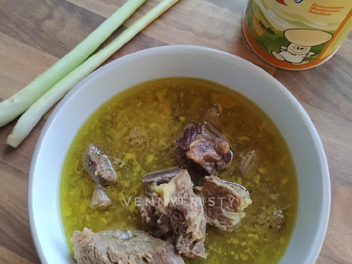Cara Mudah Membuat Resep Soto daging sapi rumahan yang Lezat Anti Ribet, Menggugah Selera