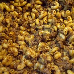 A picture of Heather's Oregano Beef Mac.