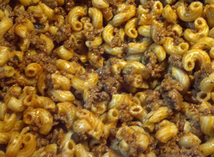A picture of Heather's Oregano Beef Mac.