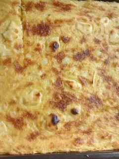 Una foto de Sopa paraguaya con polenta