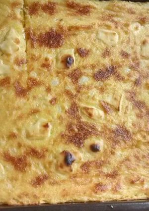 Una foto de Sopa paraguaya con polenta