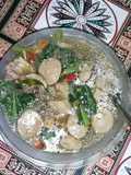 Sup tulangn bakso sawi.. 😂😂