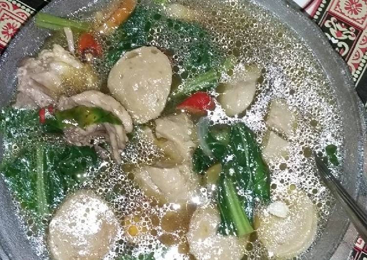 Bumbu Sup tulangn bakso sawi.. 😂😂 | Langkah Membuat Sup tulangn bakso sawi.. 😂😂 Yang Menggugah Selera