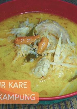 Foto resep GATA-44: SAYUR KARE AYAM KAMPUNG