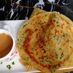 A picture of Quick and easy breakfast paratha.