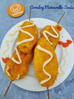 Foto resep Corndog Mozzarella Sosis