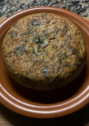 Una foto de Tortilla de Acelga y Arroz